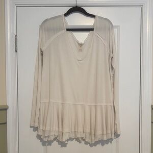 We the Free (Free People) white thermal top